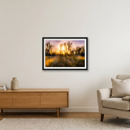Spring Remembered — A2 (59×42cm, 23×17") Black Frame