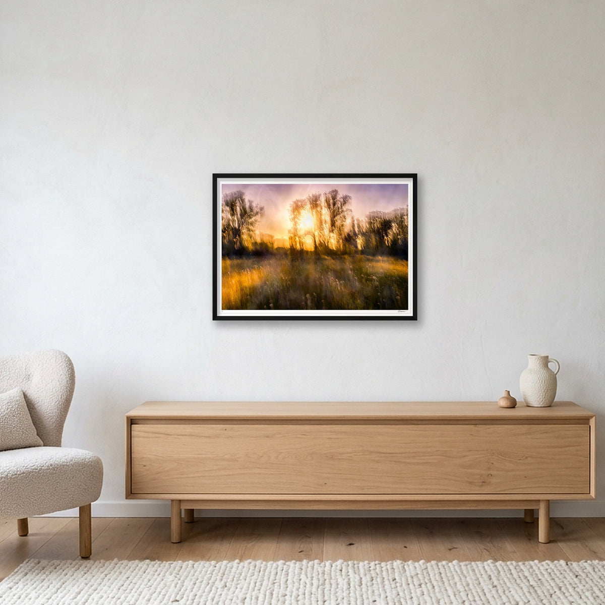 Spring Remembered — A1 (33×23") Black Frame