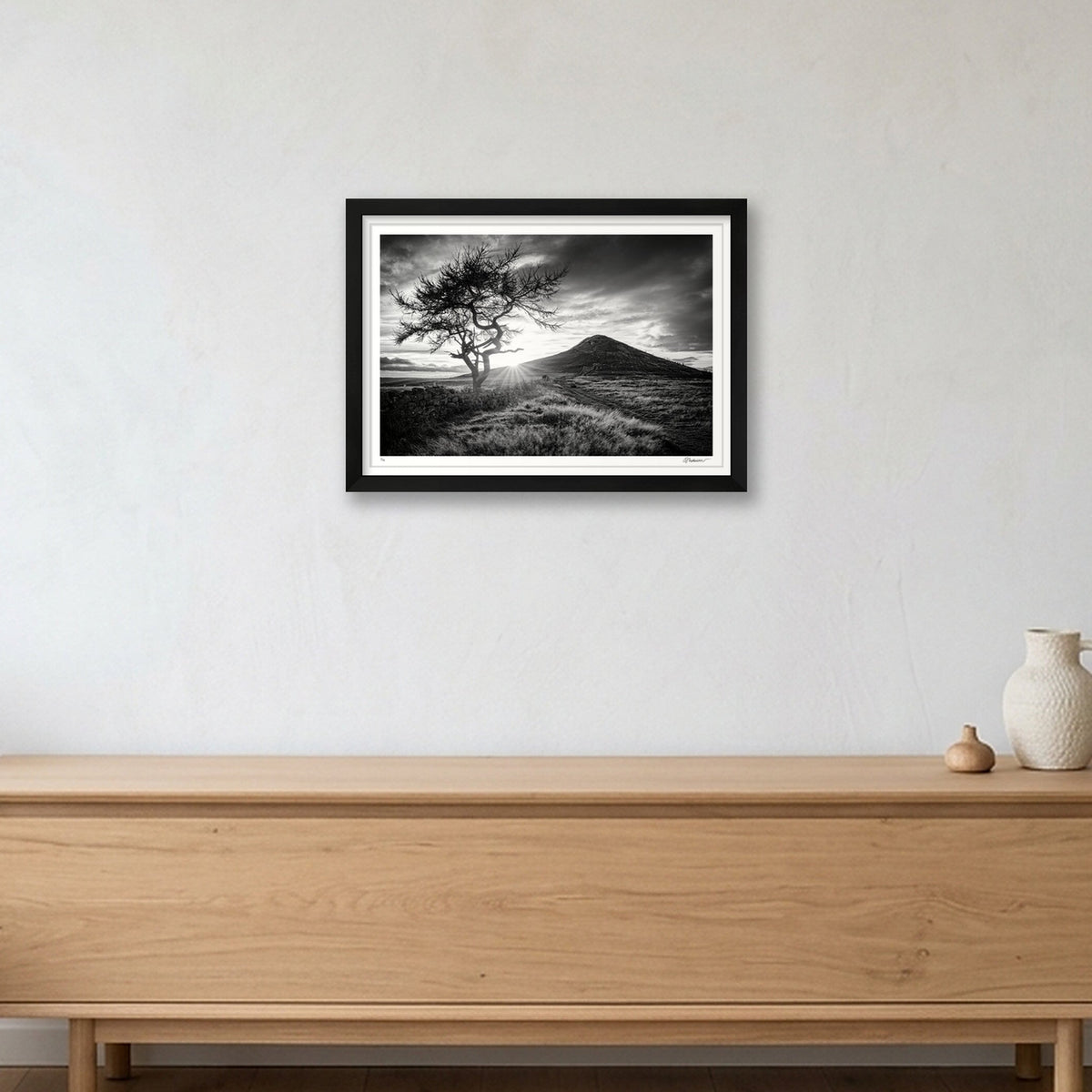 Roseberry — A3 (17×12") Black Frame