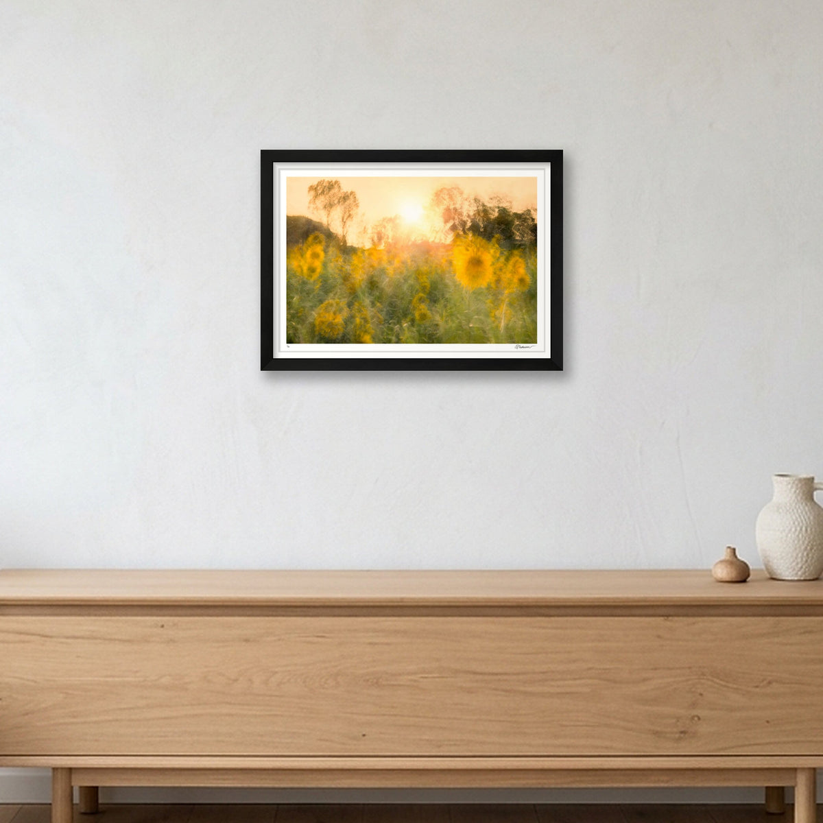 Held in The Light — A3 (17×12") Black Frame