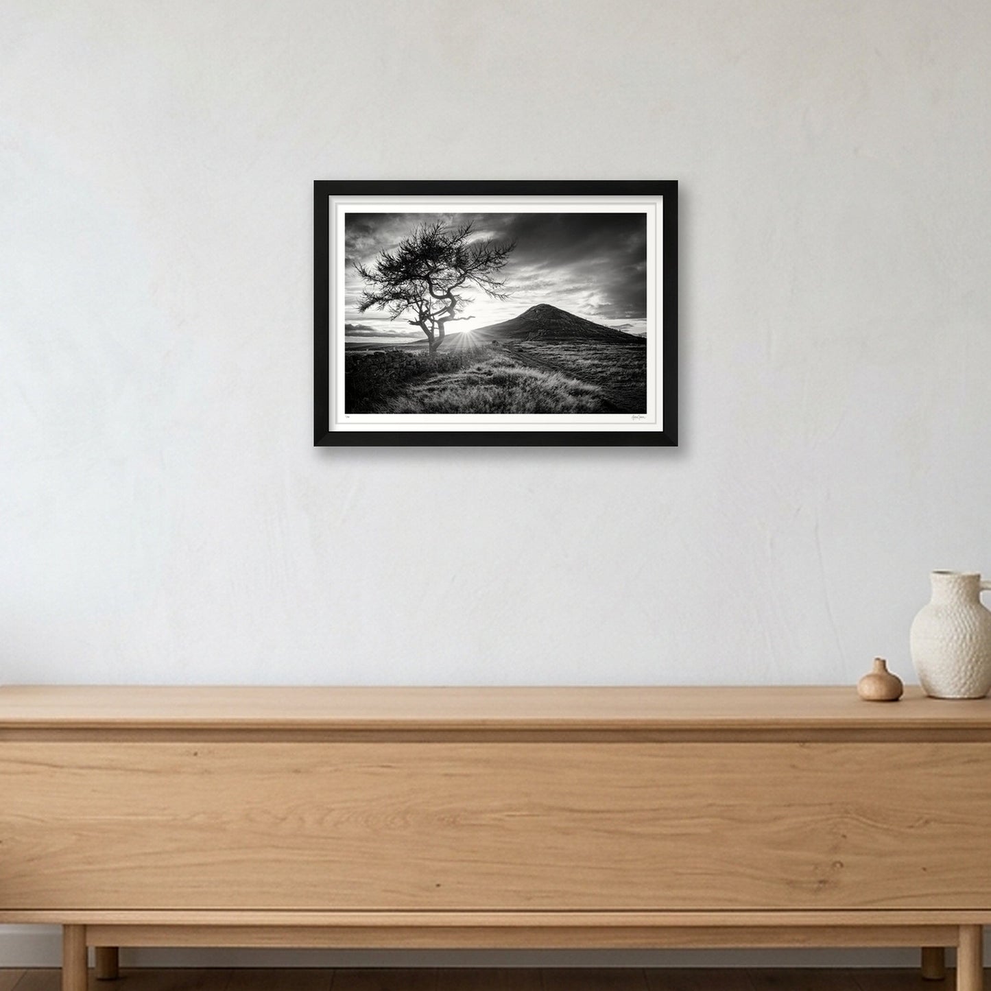 Roseberry — A3 (42×30cm, 17×12") Black Frame