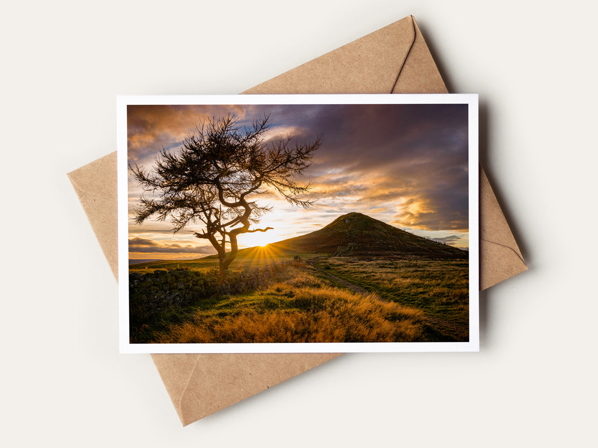 Roseberry Topping Greetings Card