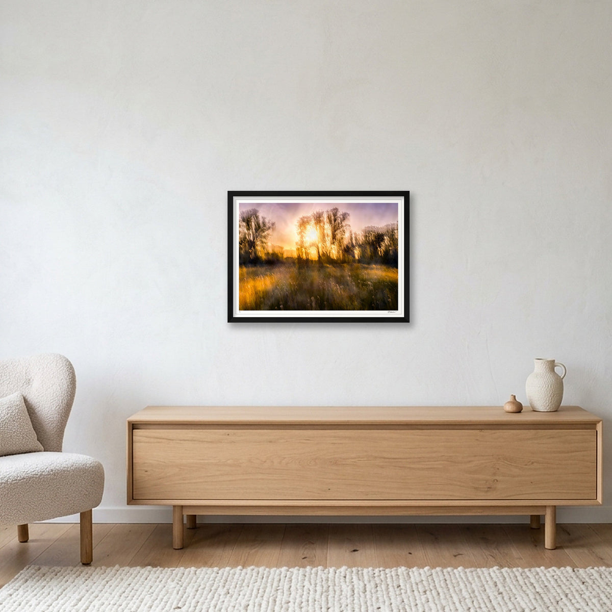 Spring Remembered — A2 (23×17") Black Frame